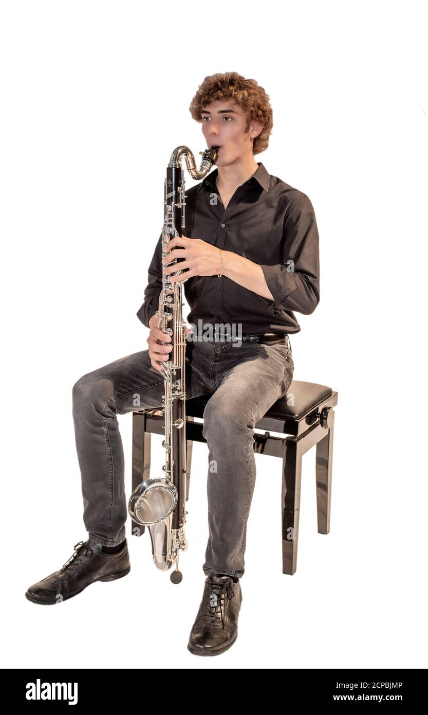 clarinetto basso Stock Photo