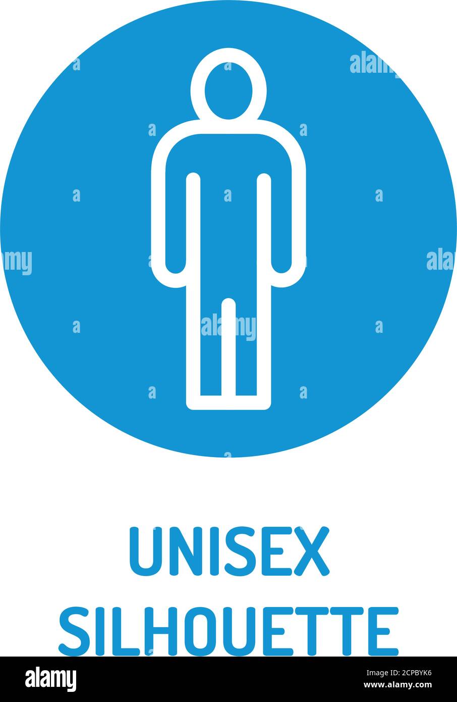 Male female body label Stock Vector Images - Alamy