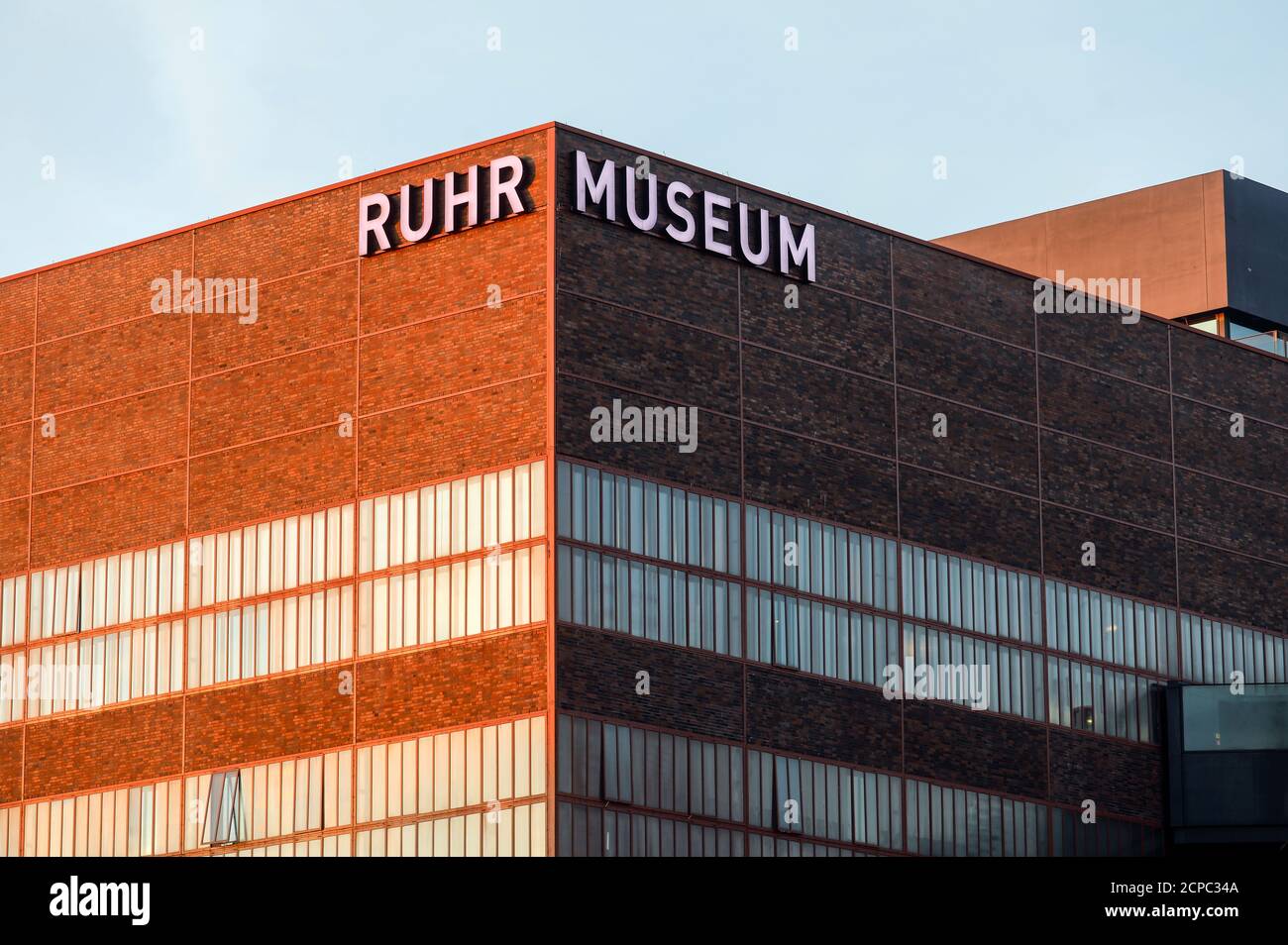 Ruhr Museum at Zeche Zollverein, Essen, Ruhr area, North Rhine-Westphalia, Germany Stock Photo