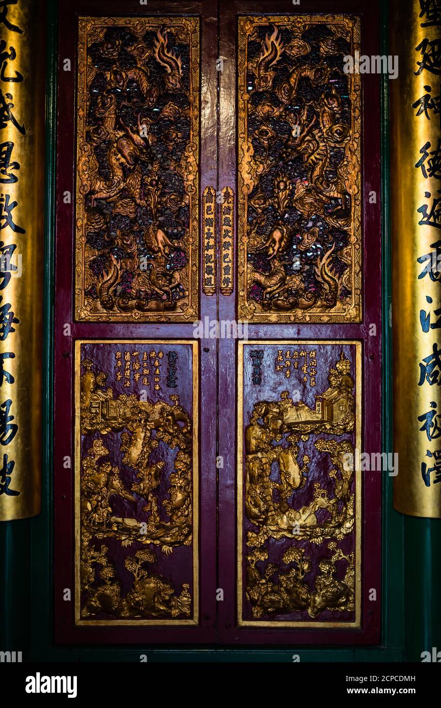 Wooden temple door hires stock photography and images Alamy