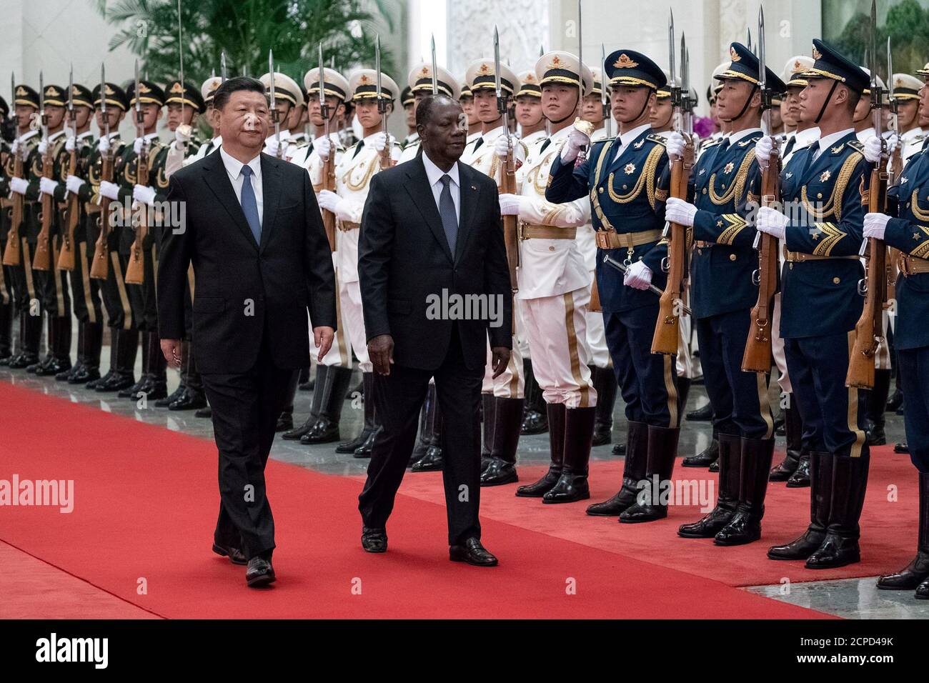 Honour guard peoples liberation army hi-res stock photography and ...