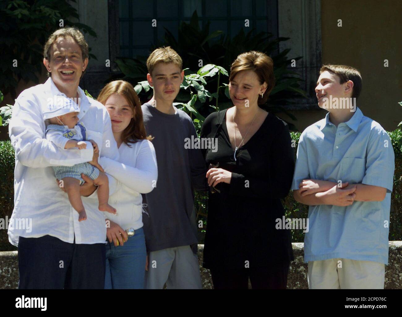 Prime minister tony blairs son euan hi-res stock photography and images