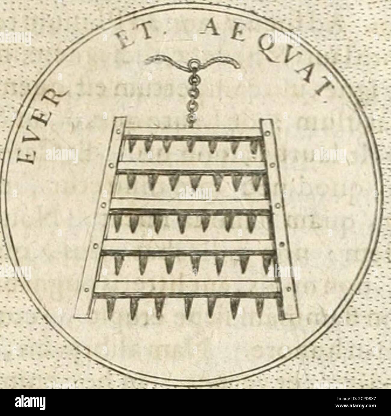 . Symbola diuina & humana pontificum, imperatorum, regum . Stock Photo