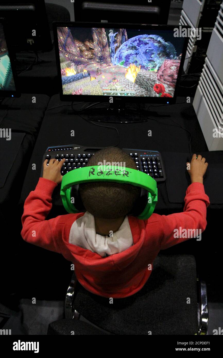 Minecon convention hires stock photography and images Alamy