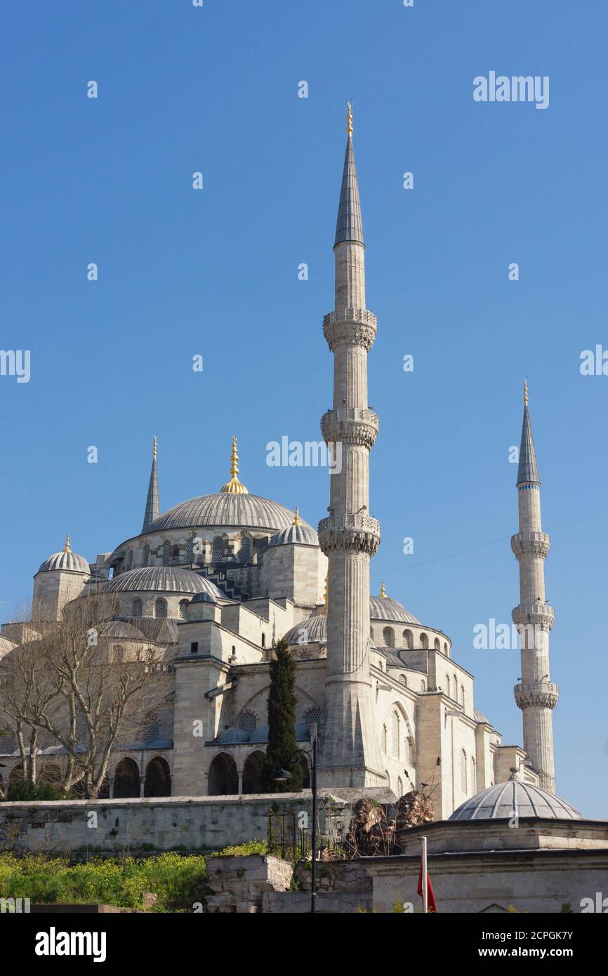 Turkey, Istanbul, Sultanahmet, Blue Mosque Stock Photo - Alamy