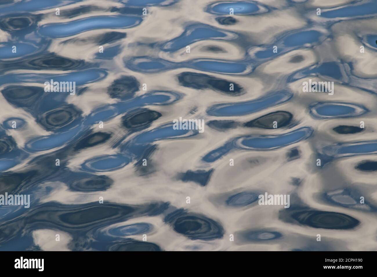 Reflections in water Stock Photo - Alamy