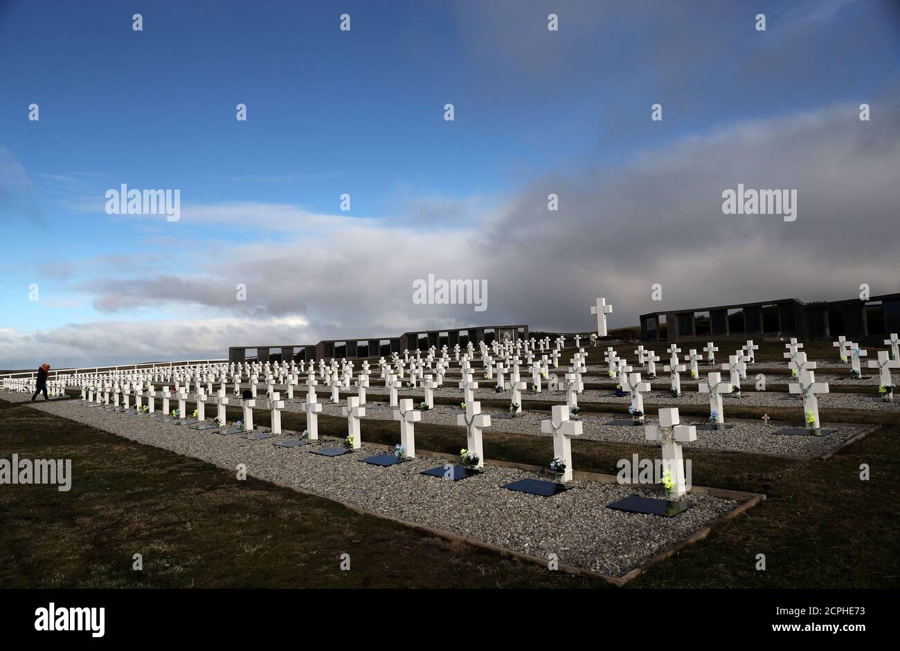 Darwin Argentine Cemetery High Resolution Stock Photography and Images