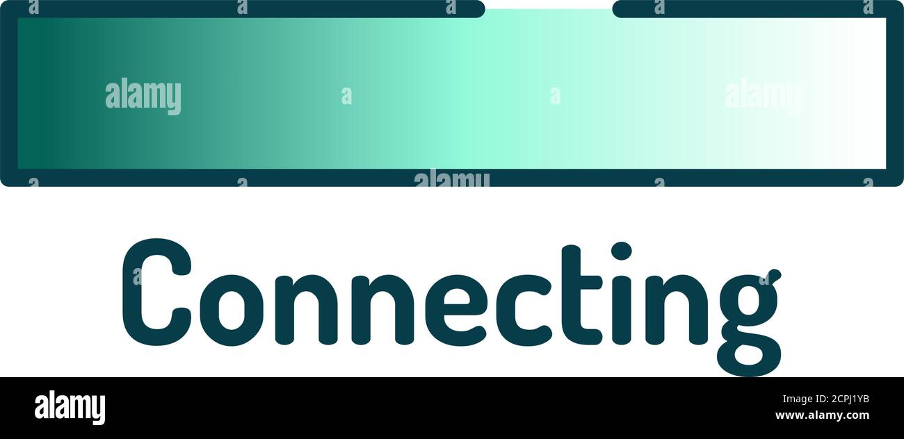 Download color line icon. Loading sign. Vector illustration for web ...