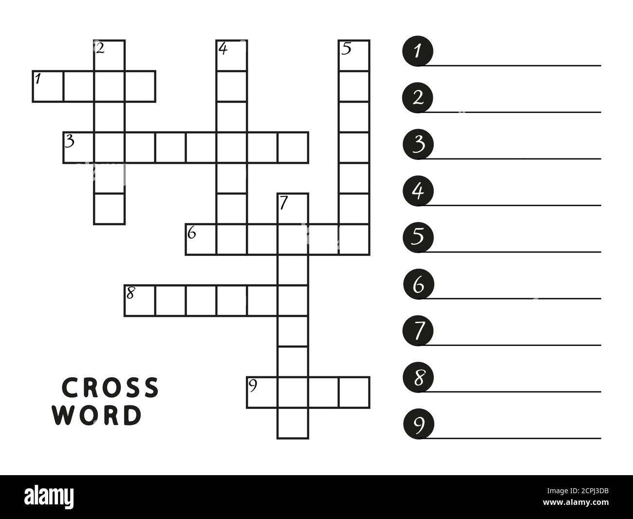 Pr stamo De Dinero Apilar Lubricar Plantilla De Crucigrama Word M s 