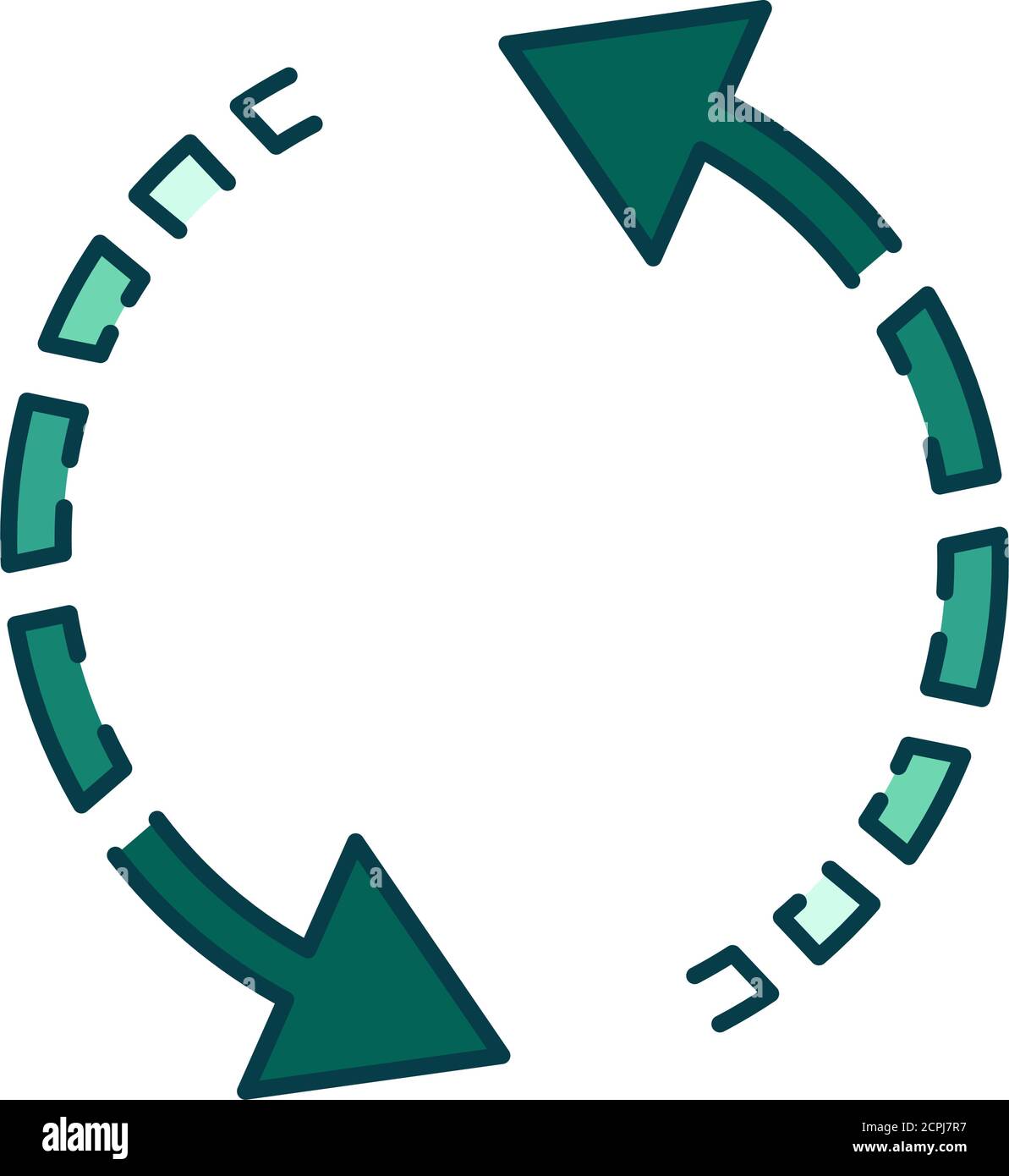 Download color line icon. Loading sign. Vector illustration for web ...