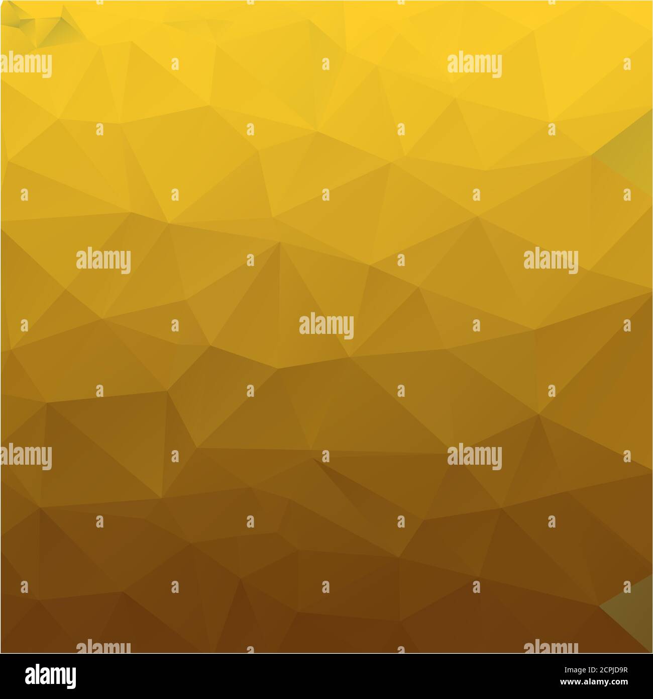 Yellow Abstract Low Poly Geometric Gradient Polygonal Background With ...