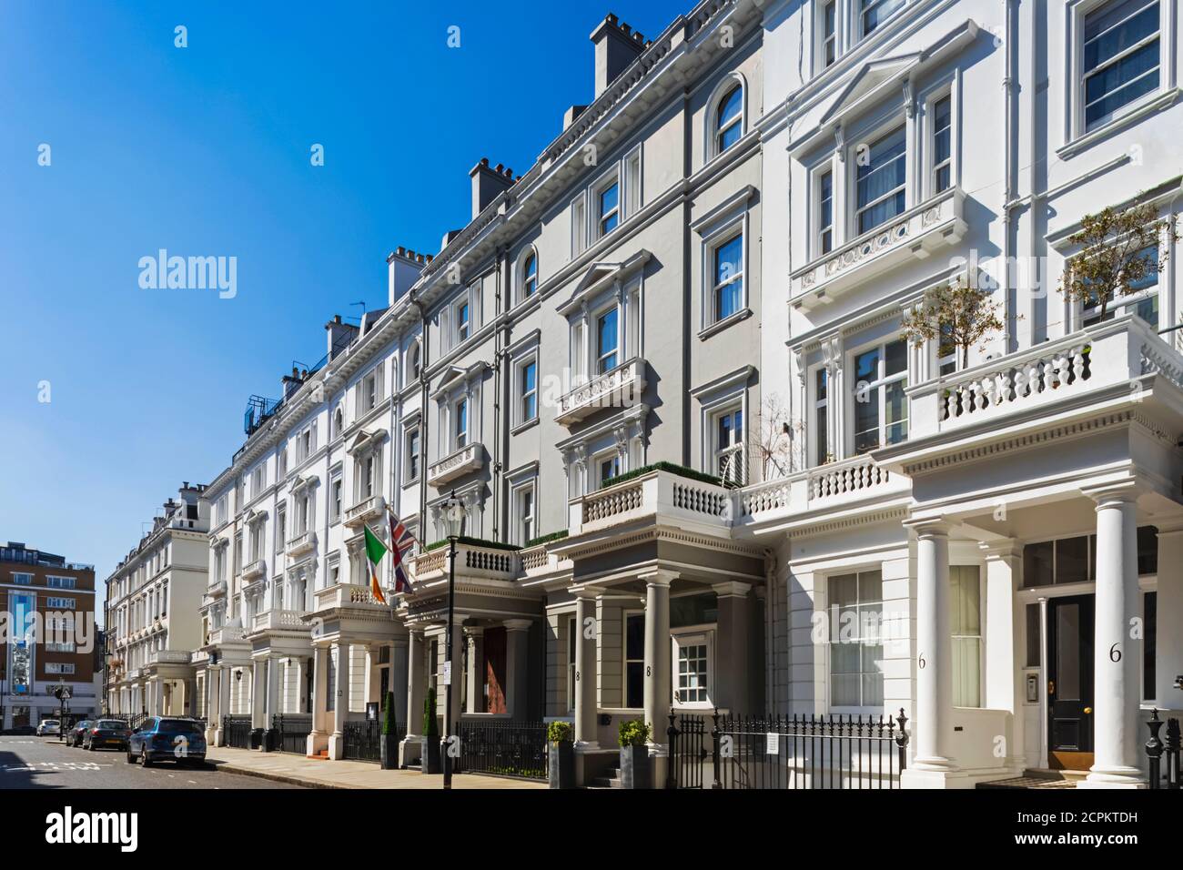 England, London, Westminster, Kensington and Chelsea, Knightsbridge, Queensberry Place, The College of Psychic Studies, Blue Plaque Marking Sir Stock Photo