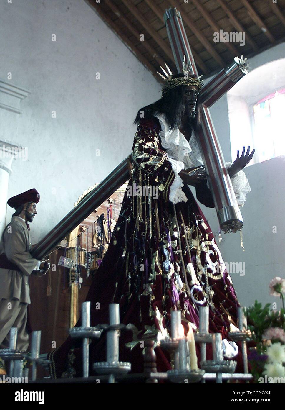Black Christ Of Portobelo Panama High Resolution Stock Photography and