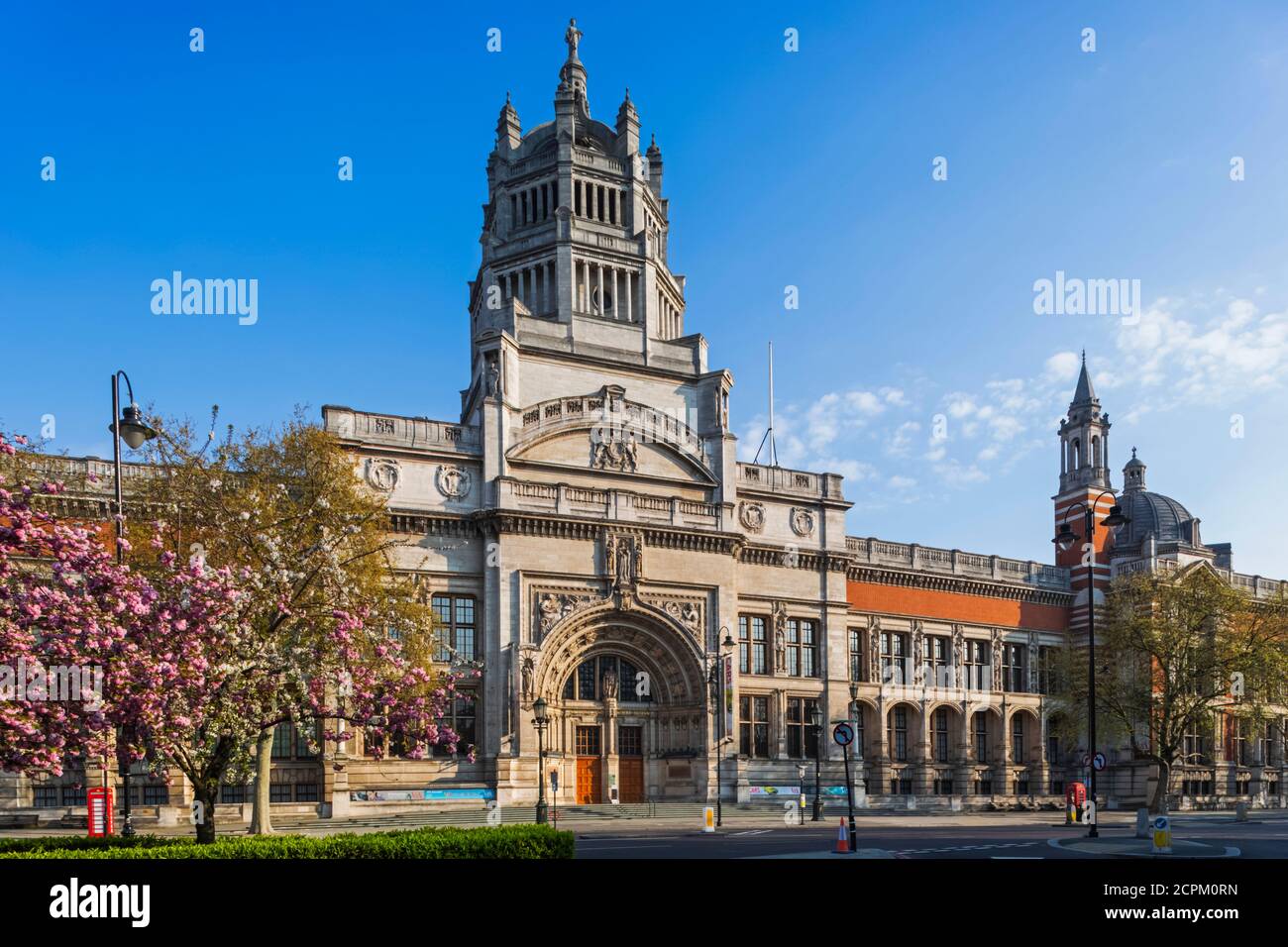 England, London, Westminster, Kensington and Chelsea, Knightsbridge, Victoria and Albert Museum Stock Photo