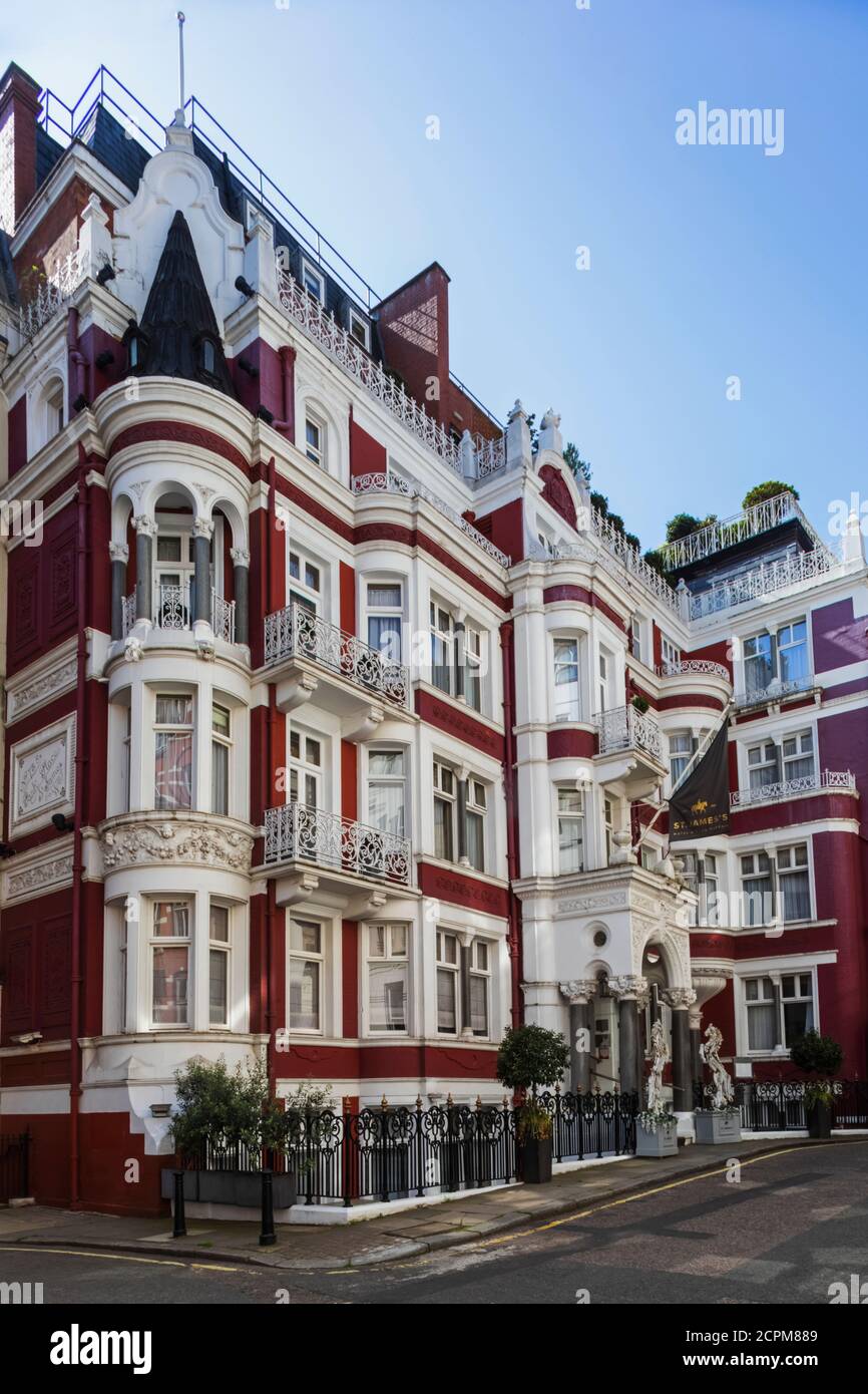 England, London, Westminster, St.James's, Park Place, St.James's Hotel  Stock Photo - Alamy