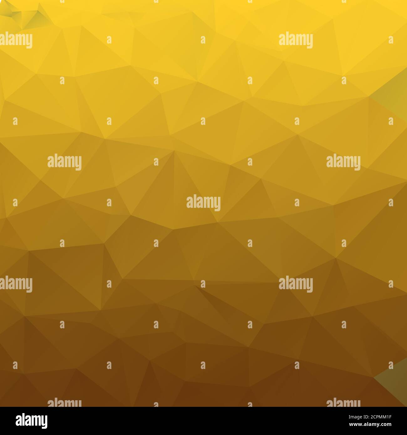 Yellow Abstract Low Poly Geometric Gradient Polygonal Background With ...