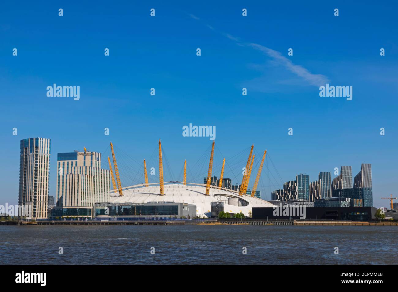 England, London, Docklands, The O2 Arena Stock Photo