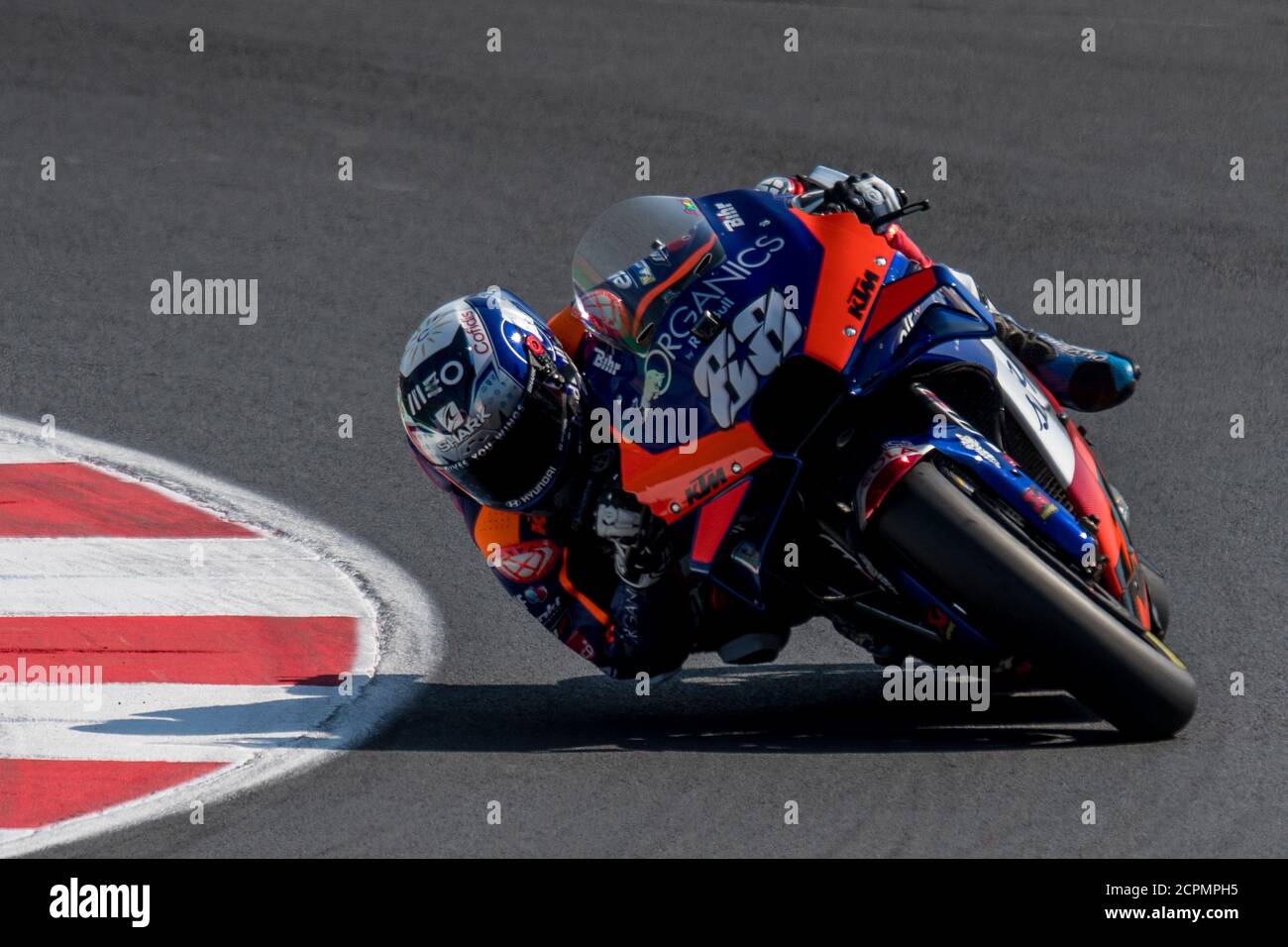 Misano Adriatico, Italy. 19th Sep, 2020. misano adriatico, Italy, Misano Marco Simoncelli World Circuit, 19 Sep 2020, MIGUEL OLIVEIRA - RED BULL KTM TECH 3 during Grand Prix of San Marino and Riviera di Rimini - Free practice 4 and Q - MotoGP World Championship - Credit: LM/Alessio Marini Credit: Alessio Marini/LPS/ZUMA Wire/Alamy Live News Stock Photo