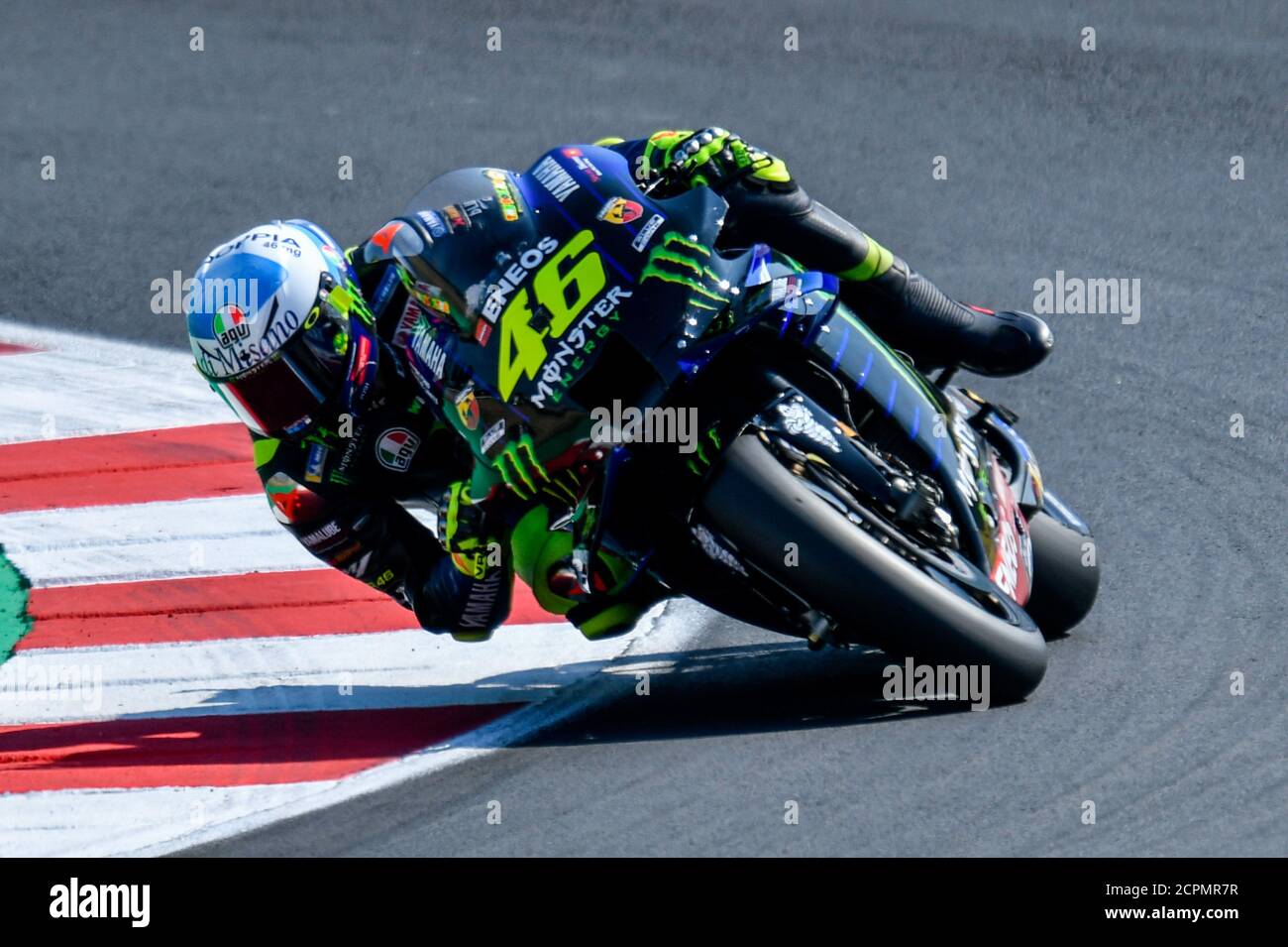 Misano Adriatico, Italy. 19th Sep, 2020. misano adriatico, Italy, Misano  Marco Simoncelli World Circuit, 19 Sep 2020, VALENTINO ROSSI - MONSTER  ENERGY YAMAHA MotoGP during Grand Prix of San Marino and Riviera