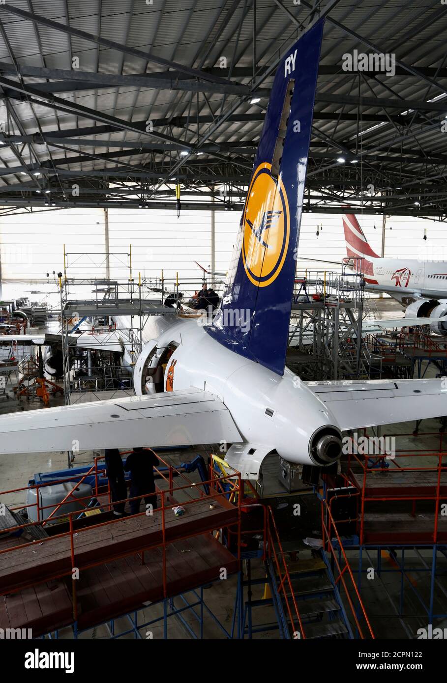 Lufthansa Technik Receives First A350 Aircraft For Intensive Checks