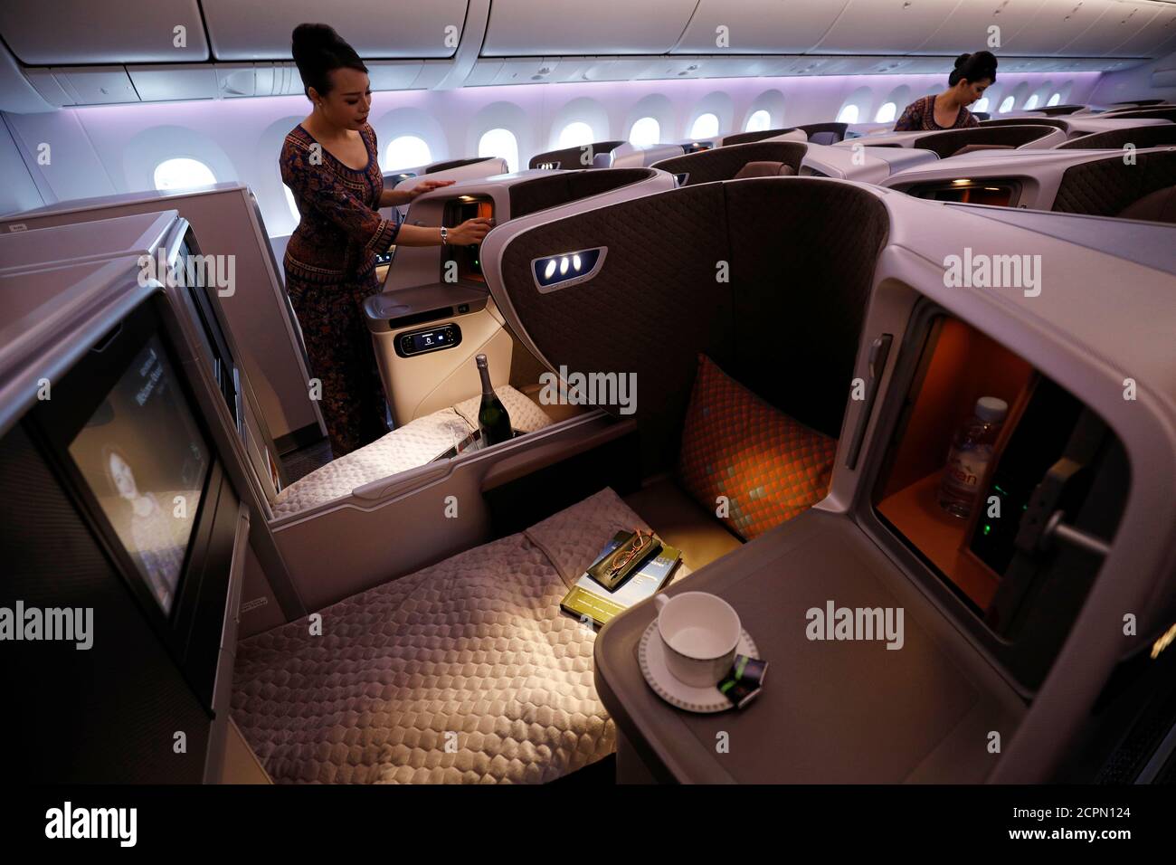 Airline Crew In The First Class