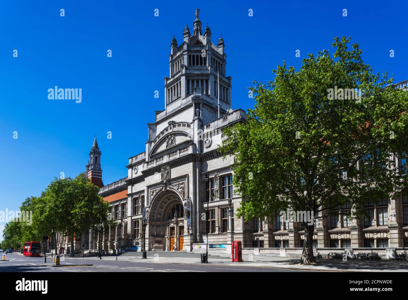 England, London, Westminster, Kensington and Chelsea, Knightsbridge, Victoria and Albert Museum Stock Photo