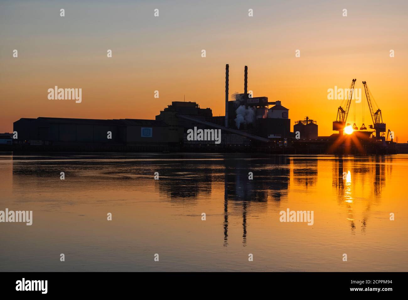 England, London, Docklands, North Woolwich, Royal Docks, Tate and Lyle
