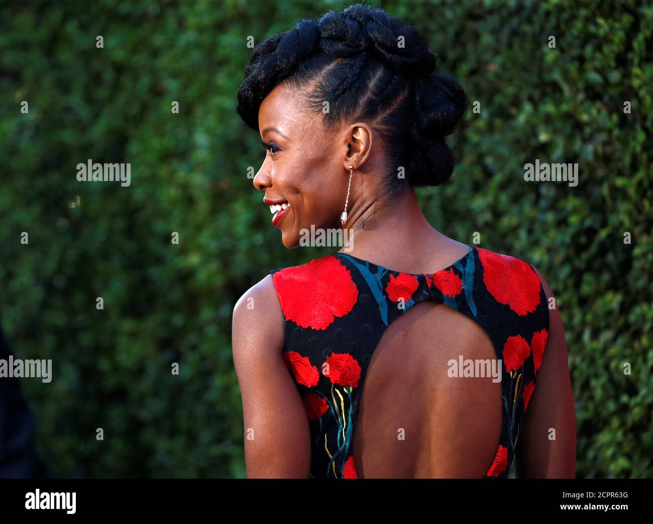 Cast member Karimah Westbrook poses at the premiere for "Suburbicon" in