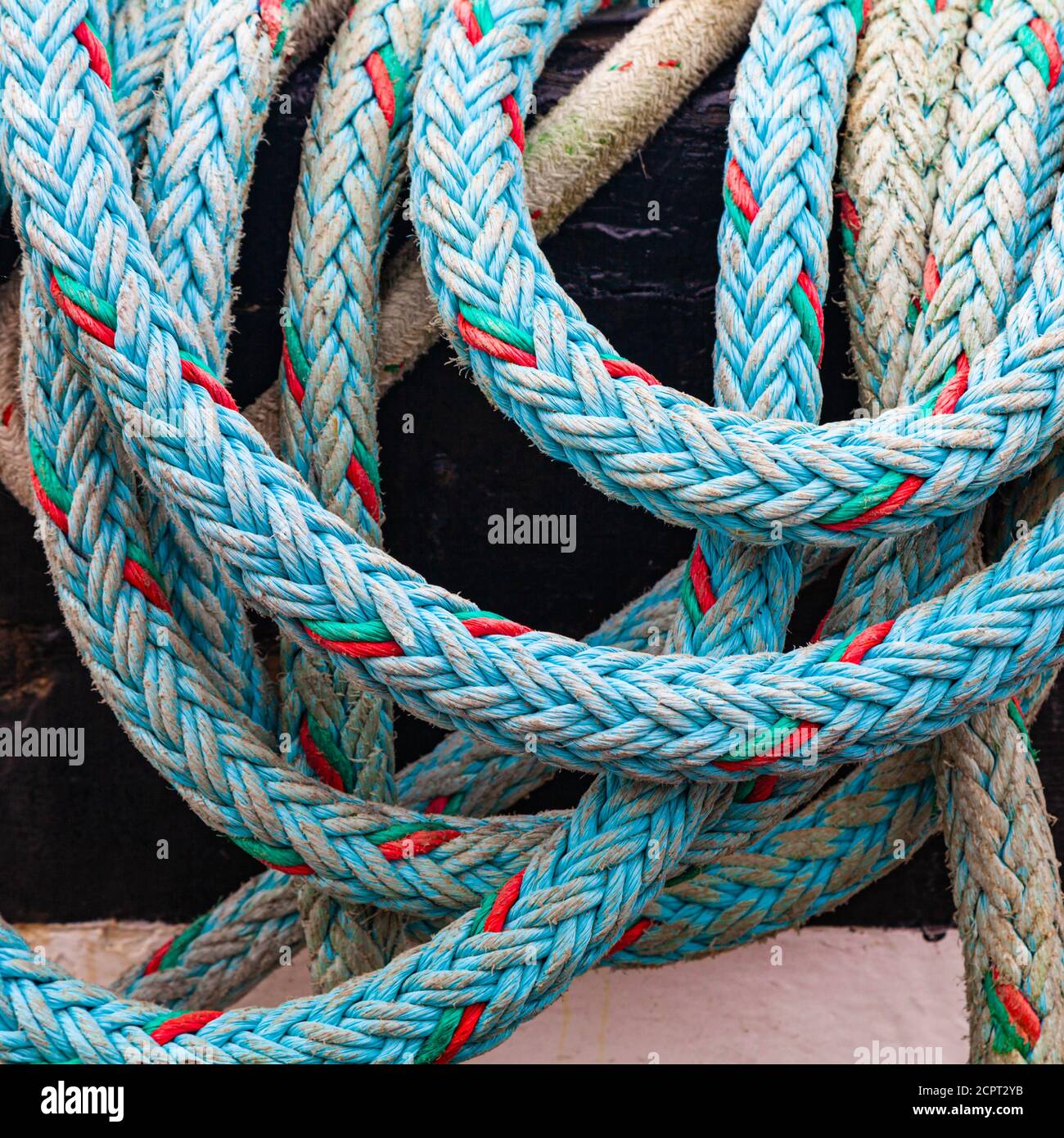 Rope coil green hires stock photography and images Alamy