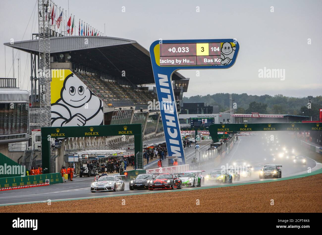 Le Mans, France. 19th Sep, 2020. 125 Larry Ten Voorde, Porsche 911 GT3 Cup, action during the 2020 Porsche Carrera Cup on the Circuit des 24 Heures du Mans, from September 18 to 19, 2020 in Le Mans, France - Photo Thomas Fenetre / DPPI Credit: LM/DPPI/Thomas Fenetre/Alamy Live News Credit: Gruppo Editoriale LiveMedia/Alamy Live News Stock Photo