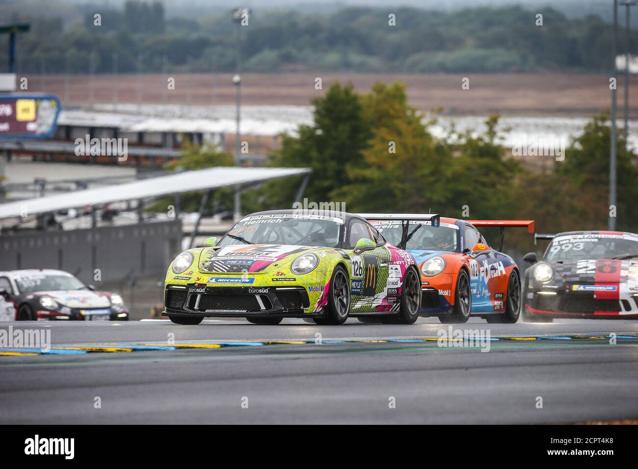 Le Mans, France. 19th Sep, 2020. 126 Laurien Heinrich, Porsche 911 GT3 Cup, action during the 2020 Porsche Carrera Cup on the Circuit des 24 Heures du Mans, from September 18 to 19, 2020 in Le Mans, France - Photo Thomas Fenetre / DPPI Credit: LM/DPPI/Thomas Fenetre/Alamy Live News Credit: Gruppo Editoriale LiveMedia/Alamy Live News Stock Photo