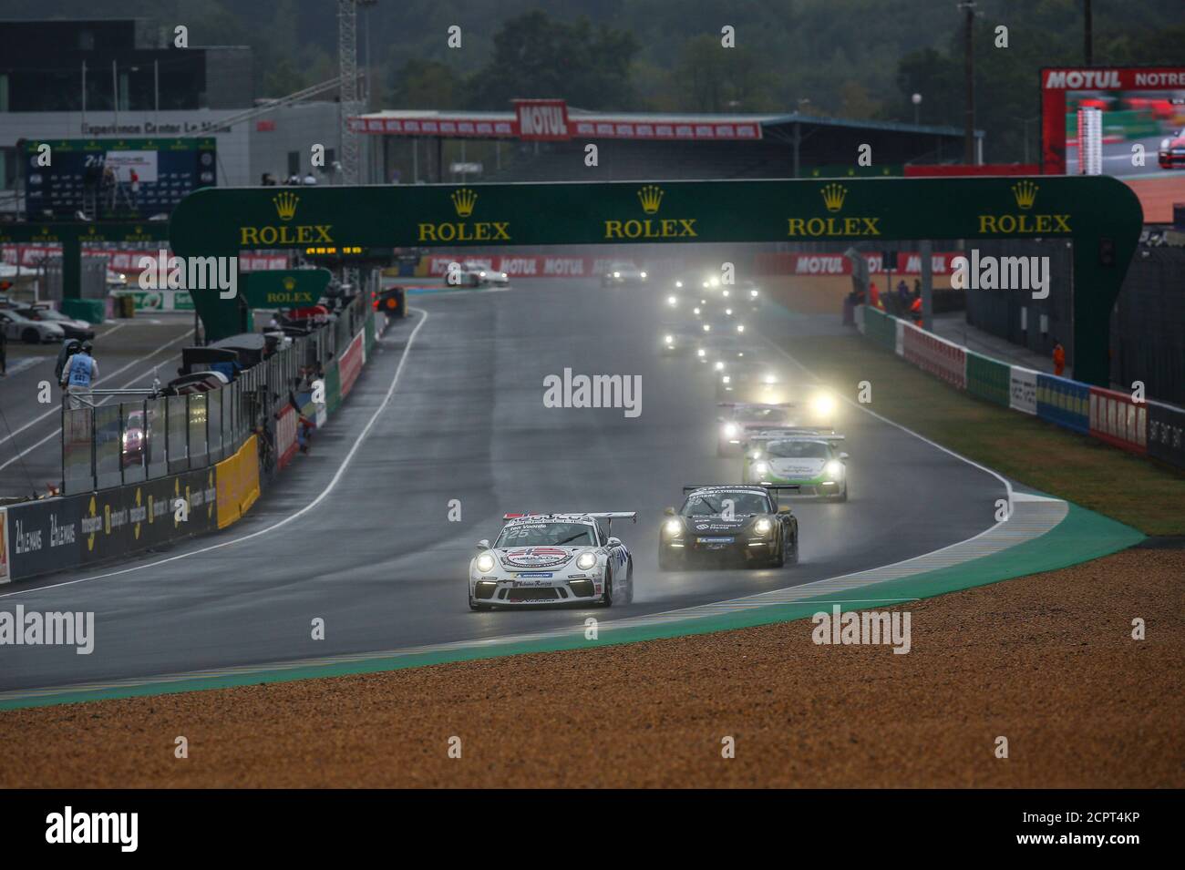 Le Mans, France. 19th Sep, 2020. 125 Larry Ten Voorde, Porsche 911 GT3 Cup, action during the 2020 Porsche Carrera Cup on the Circuit des 24 Heures du Mans, from September 18 to 19, 2020 in Le Mans, France - Photo Thomas Fenetre / DPPI Credit: LM/DPPI/Thomas Fenetre/Alamy Live News Credit: Gruppo Editoriale LiveMedia/Alamy Live News Stock Photo