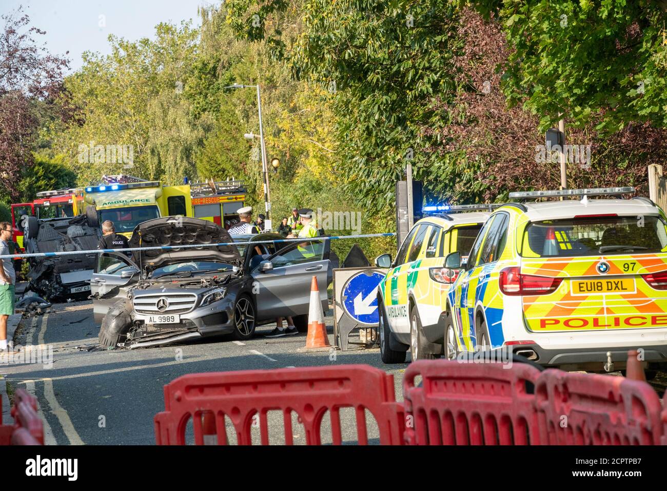 Brentwood Essex 19th September 2020 A serious police incident took