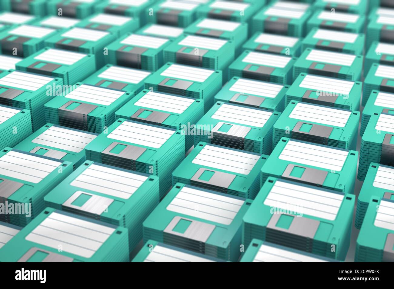 Stacks of brand new Floppy Discs Stock Photo Alamy