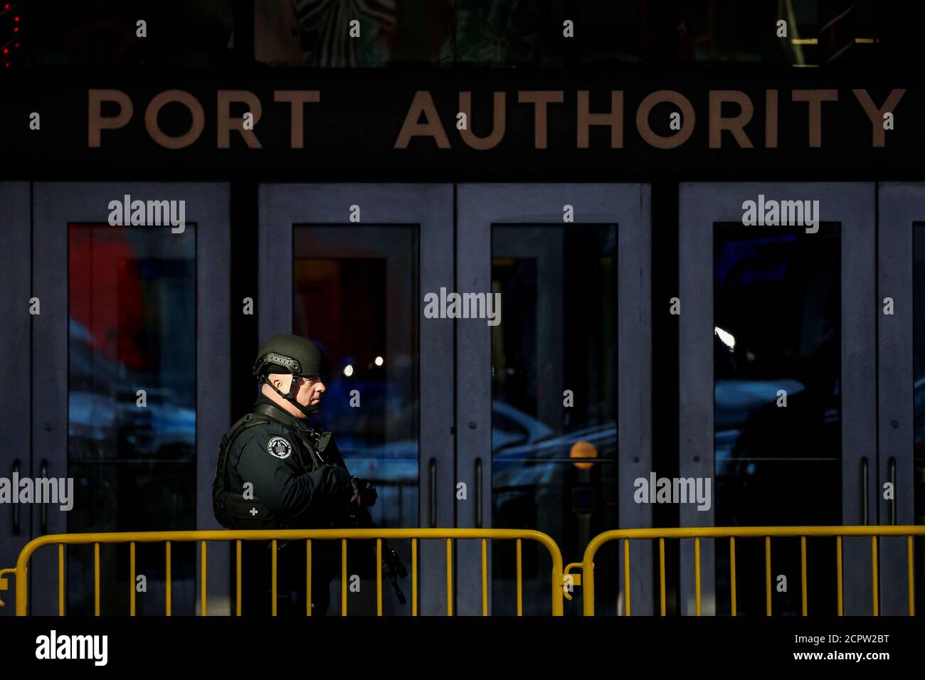 New york port authority explosion hires stock photography and images