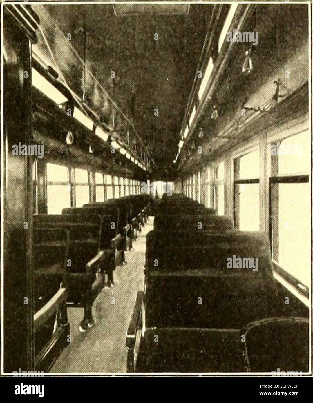 . The Street railway journal . t, if it is possible for the companyto do so, even if such service should require the use of theentire remaining capacity of its plants, to the ex-clusion of the light or other power business. The contract also provides that if the powercompany shall at any time fail to furnish powercontemplated in the contract it shall pay to thetraction company all loss the latter may sustainby reason of such default. This loss is to bebased upon the amount of gross earnings perday, less the cost of power, which shall be esti-mated by taking the average of the daily grossearnin Stock Photo