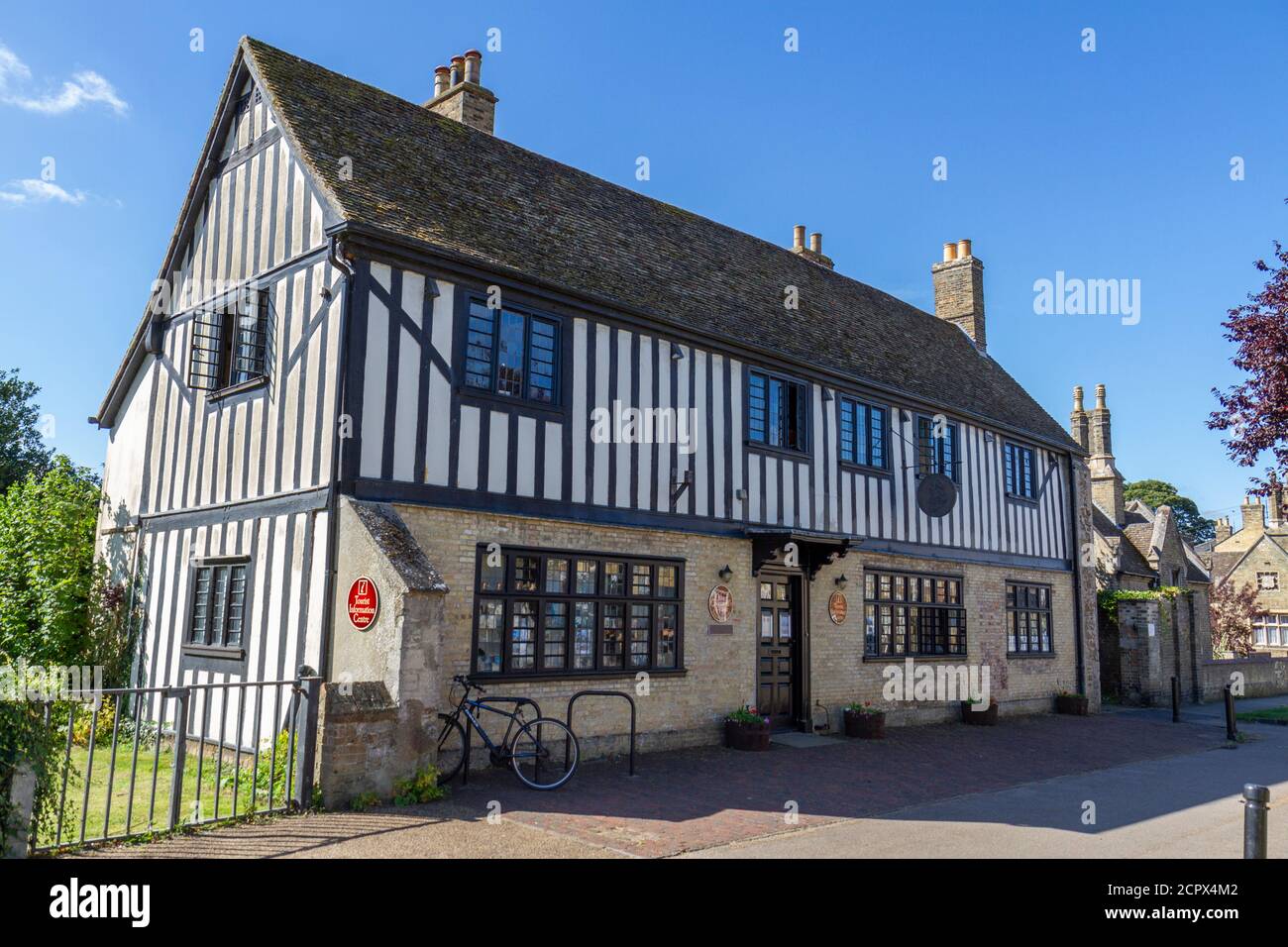 Oliver Cromwell's House on St Marys Street, Ely, Cambridgeshire, UK. Stock Photo