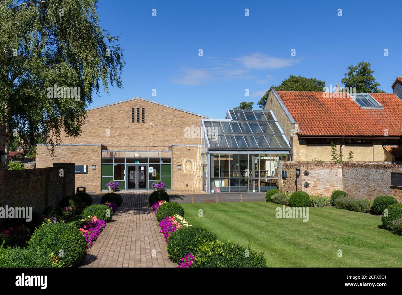 The Hayward Theatre, Kings School in Ely, Cambridgeshire, UK Stock