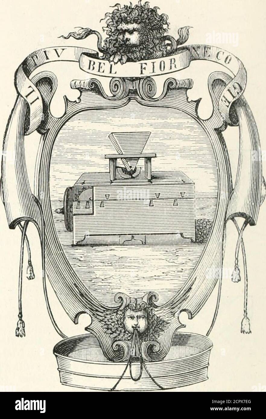 . An illustrated dictionary of words used in art and archaeology. Explaining terms frequently used in works on architecture, arms, bronzes, Christian art, colour, costume, decoration, devices, emblems, heraldry, lace, personal ornaments, pottery, painting, sculpture, &c., with their derivations . Fig. 2ig. Porcelain Cruciform Box (Egyptian). Cruciform. Shaped to form a cross. Theillustration represents a specimen of ancientEgyptian porcelain, of this shape, ornamentedwith the lotus. (See Egyptian Pottery.) Crumata. (See Crusmata.) Crumena, R. A leather pouch for carryingmoney. Tlie balantion o Stock Photo