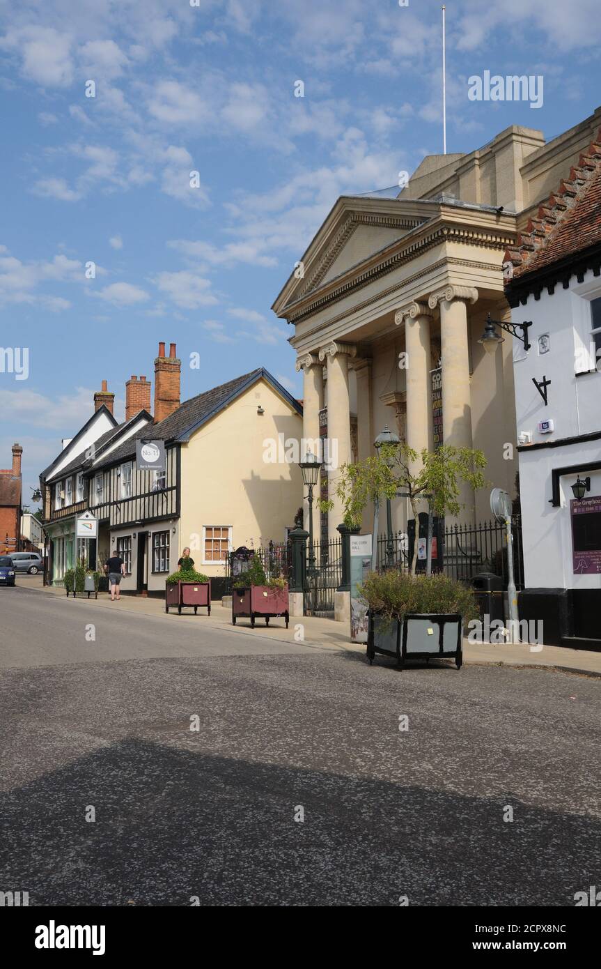 View to Corn Hall, Diss, Norfolk, The Corn Hall, Diss, Norfolk, which