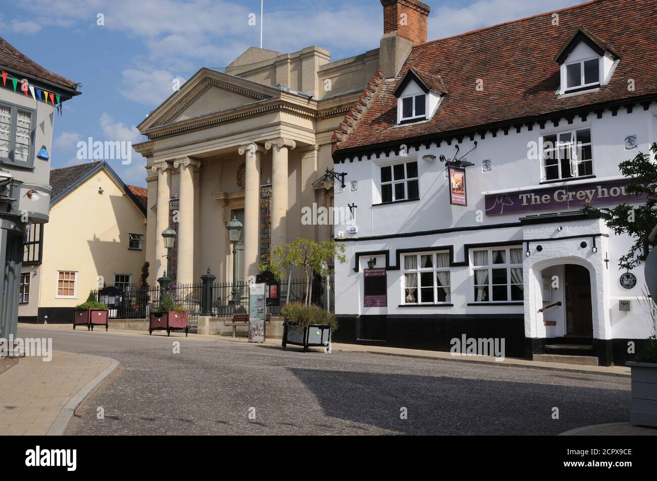 View to Corn Hall, Diss, Norfolk, The Corn Hall, Diss, Norfolk, which