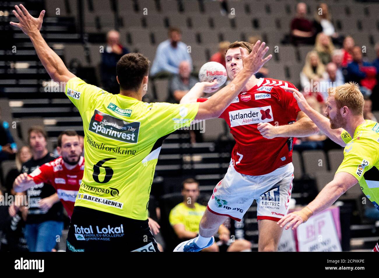 Denmark. 19th Sep, 2020. Felix Claar (7) of Handball