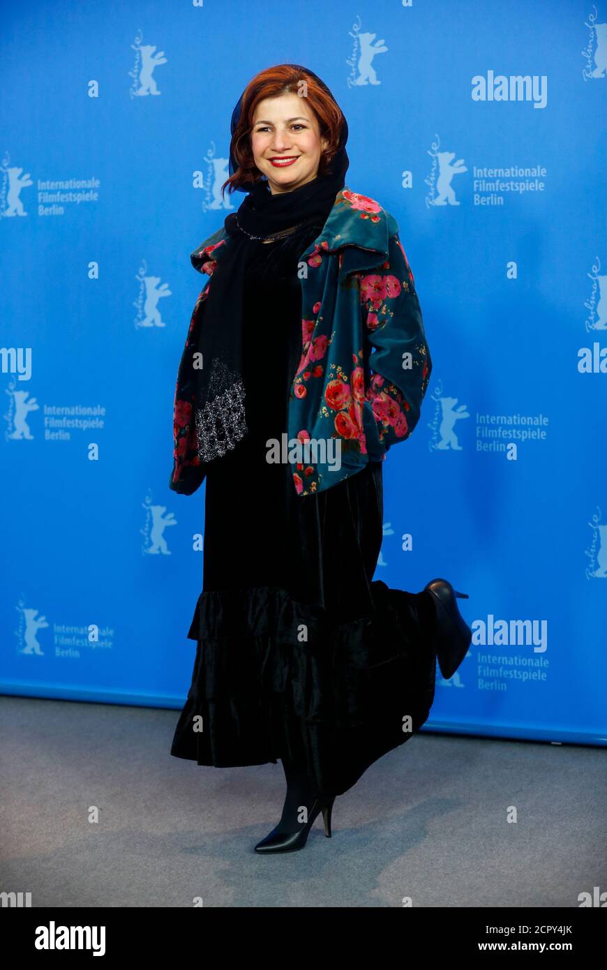 Actress Leili Rashidi poses during a photocall to promote the movie