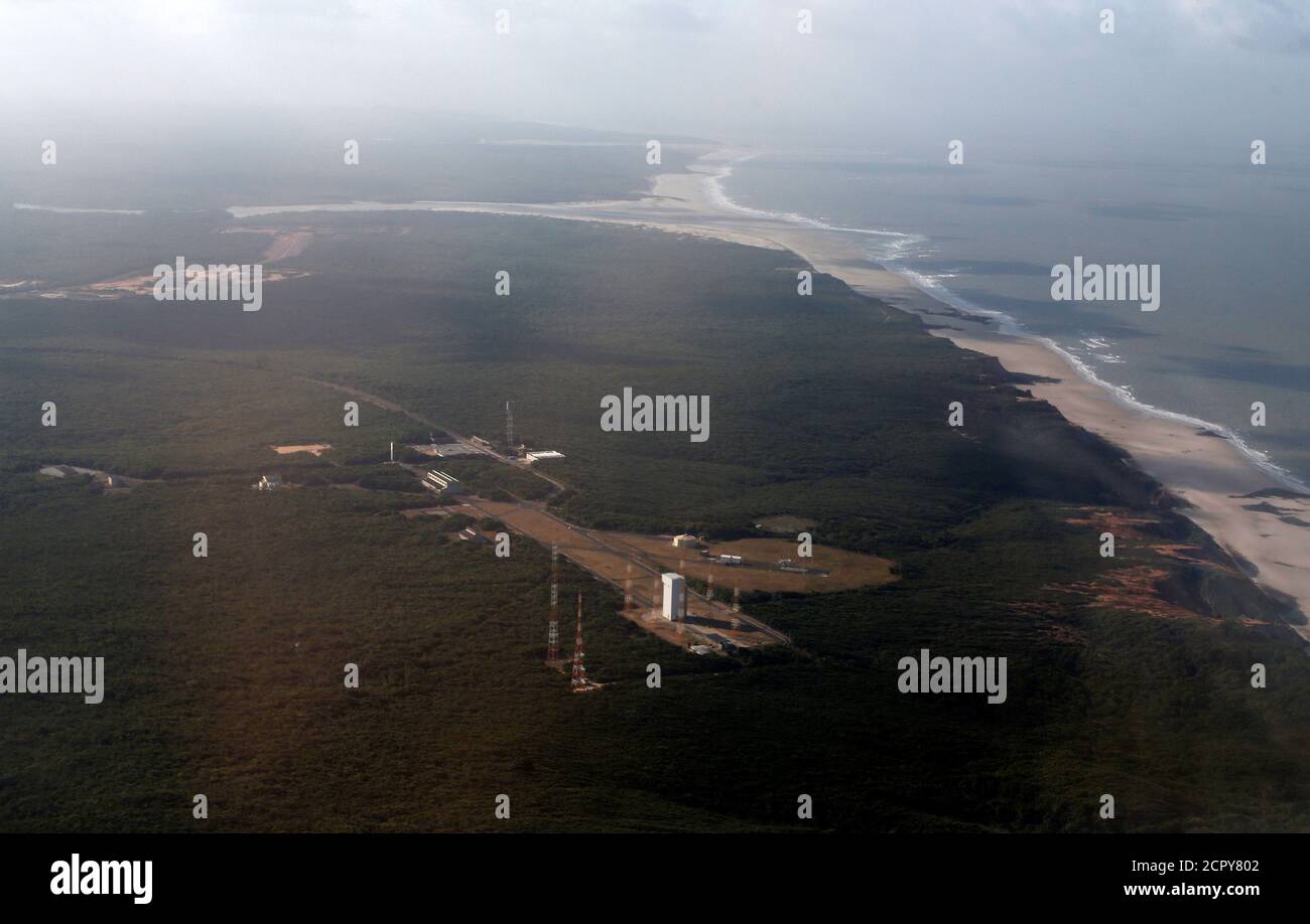 A general view of Alcantara space center in Alcantara, Maranhao State, Brazil September 14, 2018. REUTERS/Adriano Machado Stock Photo
