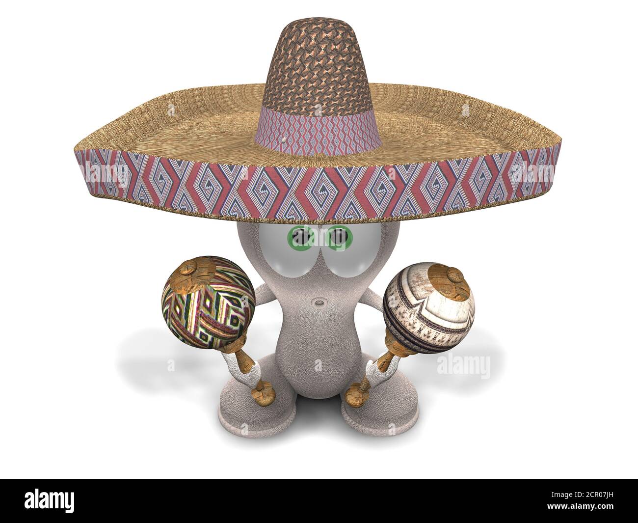 SCP-173 sombrero | Clock