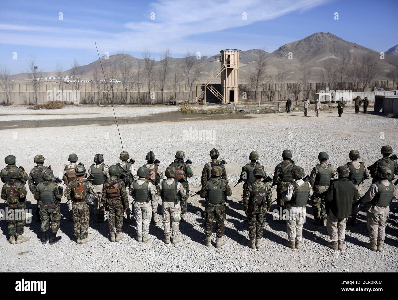Afghan National Army Ana Soldiers Prepare To Leave For A Patrol In Logar Province Afghanistan February