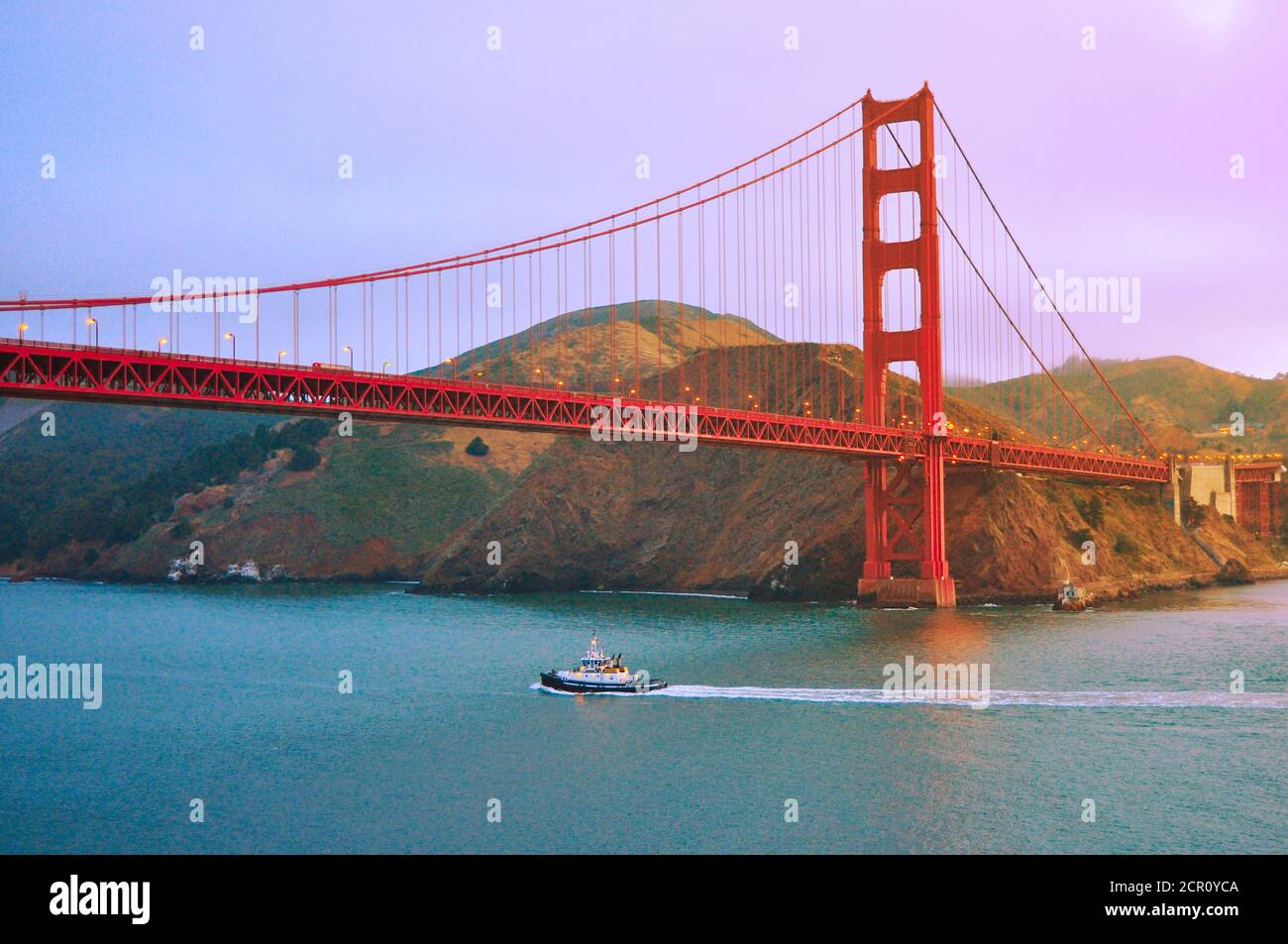 Golden Gate bridge, San Francisco Stock Photo