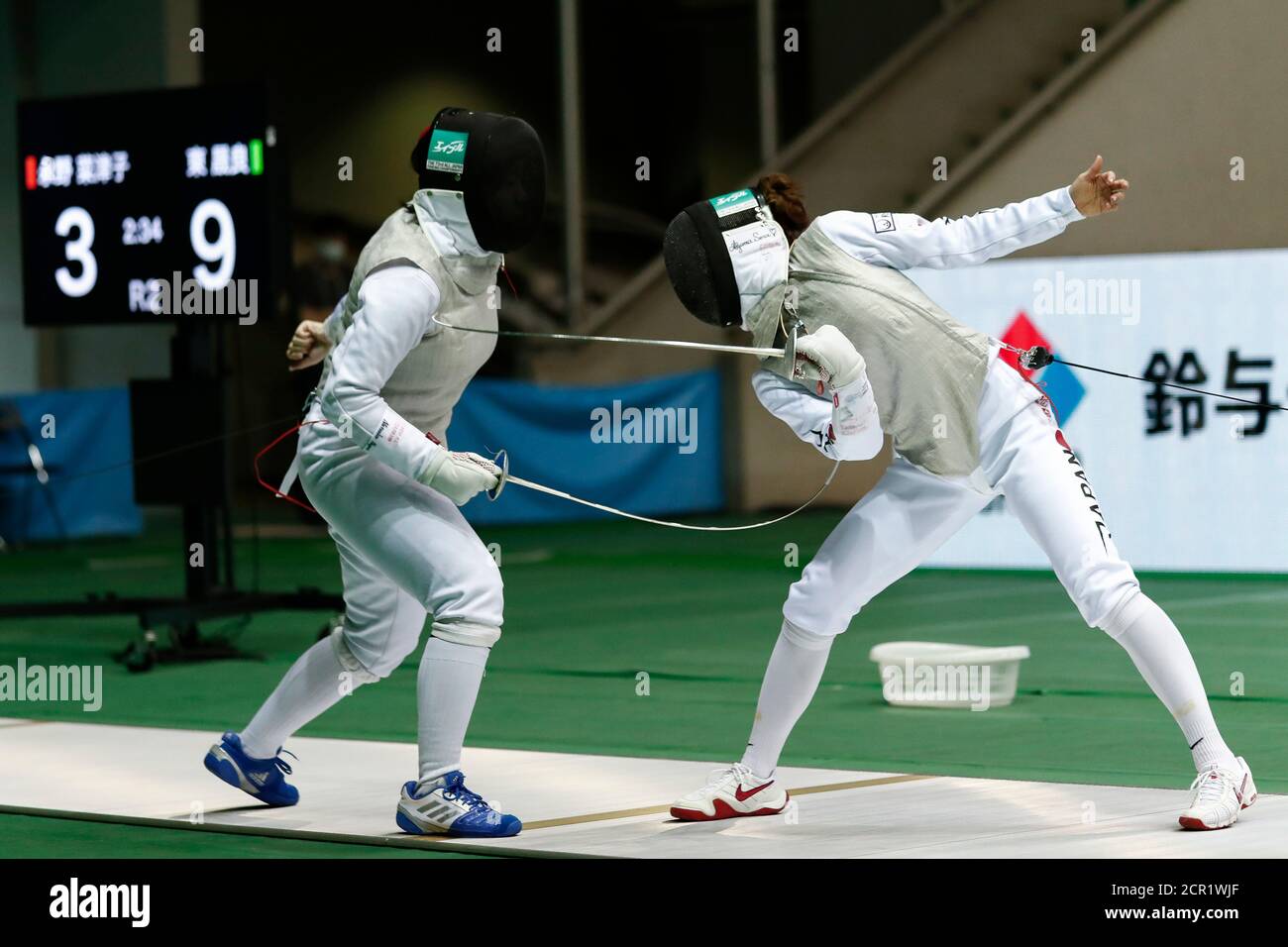 Tokyo, Japan. 19th Sep, 2020. Natsuko Nagano (L) and Sera Azuma (R) in ...