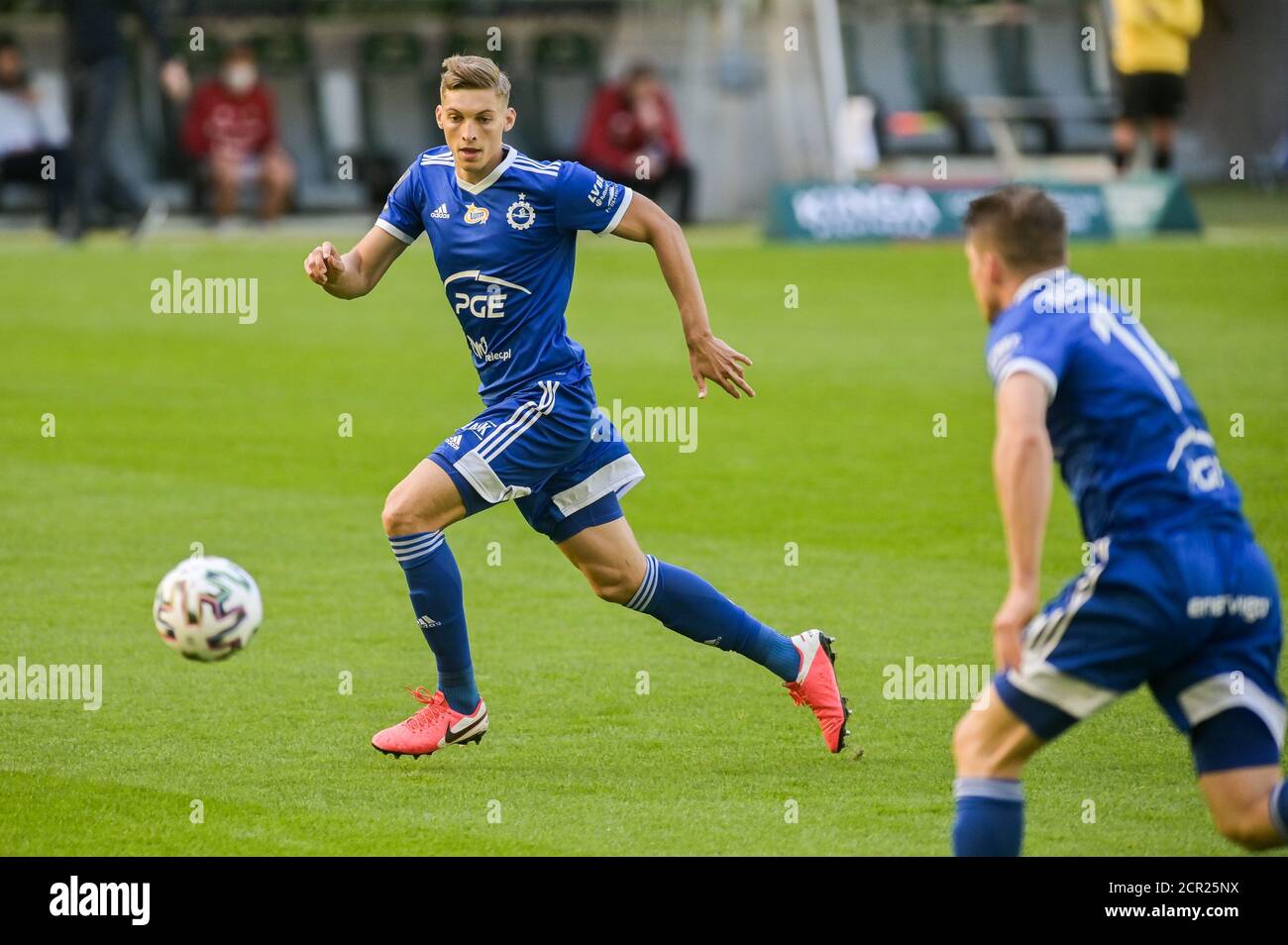 Lukasz Zjawinski Of Stalin In Action During The Polish Ekstraklasa lukasz-zjawinski-of-stalin-in-action-during-the-polish-ekstraklasa