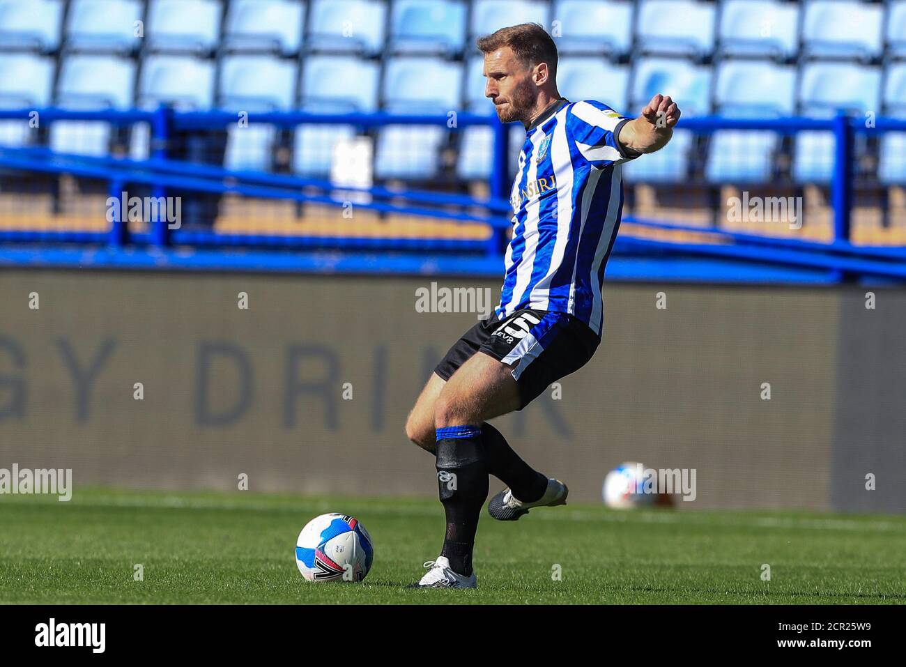 Tom Lees (15) of Sheffield Wednesday in action during the game Stock